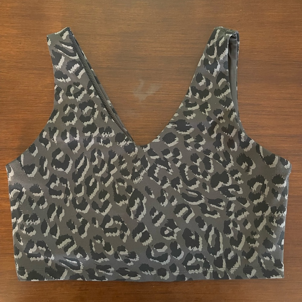 Aerie cheetah sports bra